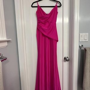 Pink maxi dress